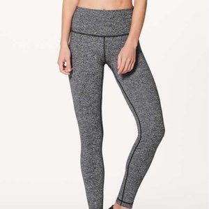 Lululemon Wunder Under Hi-Rise Women's Tight Grey *28"- Size 6
